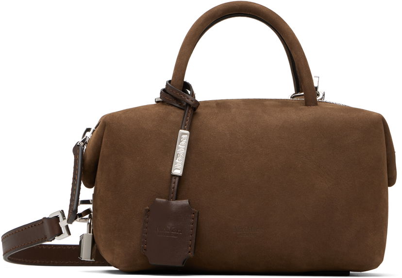 Håndtaske Max Mara Max Mara Suede Holdall Bag Brun | 2524516161600