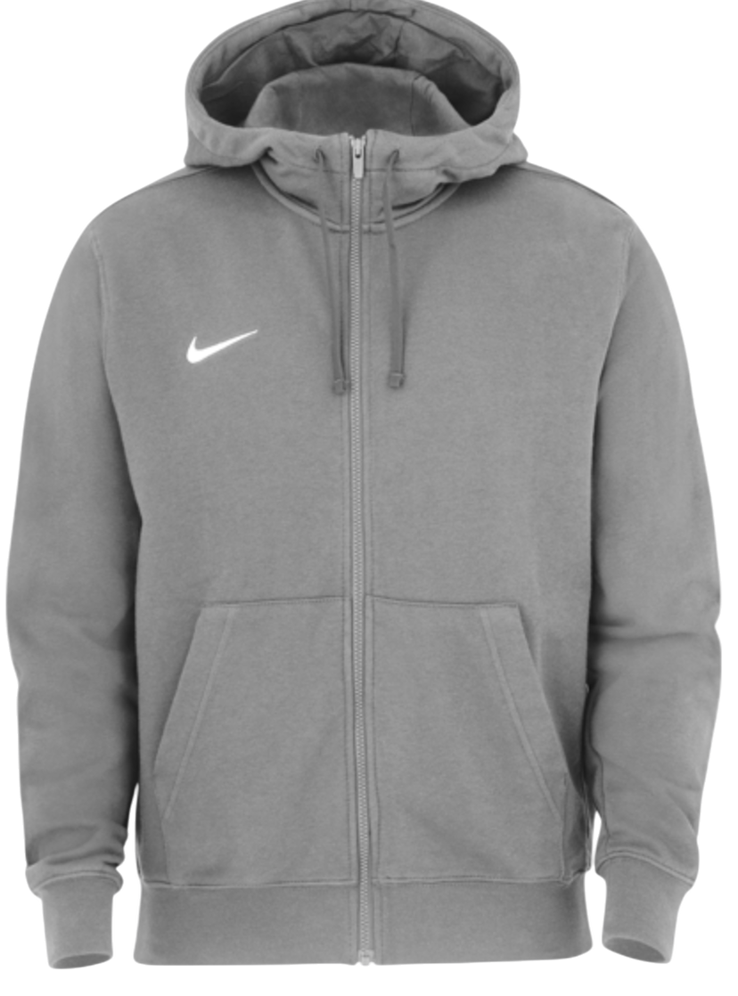 Sweatshirt Nike Nike Club Full-Zip Hoodie Grå | 0224nz-063