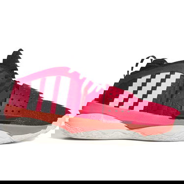 Sneakers og sko adidas Originals adidas DAME 8, red/white/black Rød | IF1506, 0