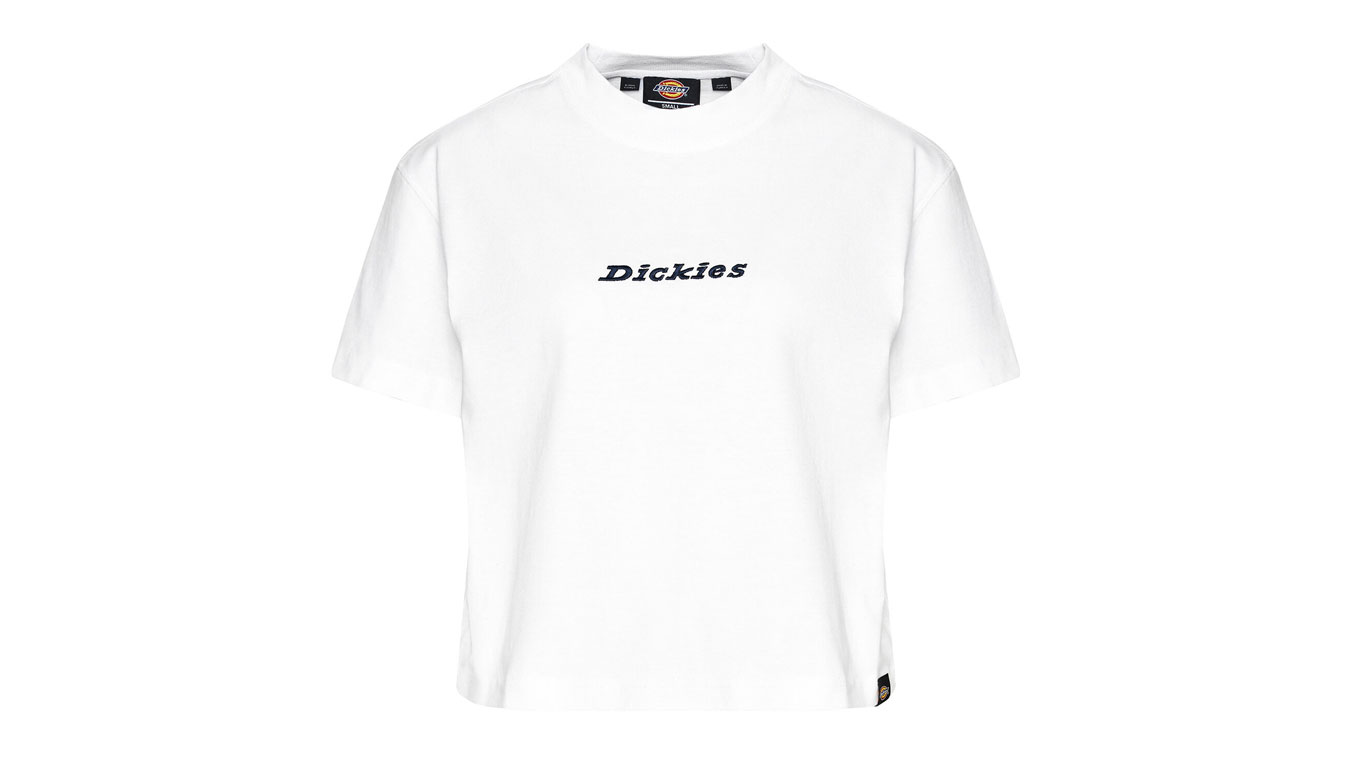 T-shirt Dickies S/S Loretto Tee Hvid | DK0A4XBA-WHX, 0