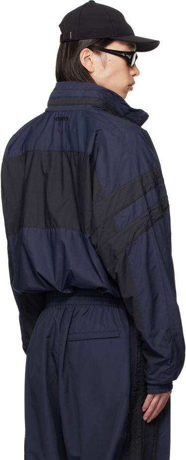 Jakke VETEMENTS VETEMENTS Iconic Tracksuit Jacket Mørkeblå | UH76GJ400N, 2