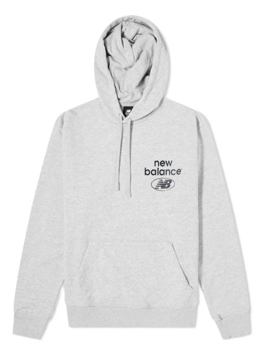 Sweatshirt New Balance Essentials Hoody Grå | MT31514-AG