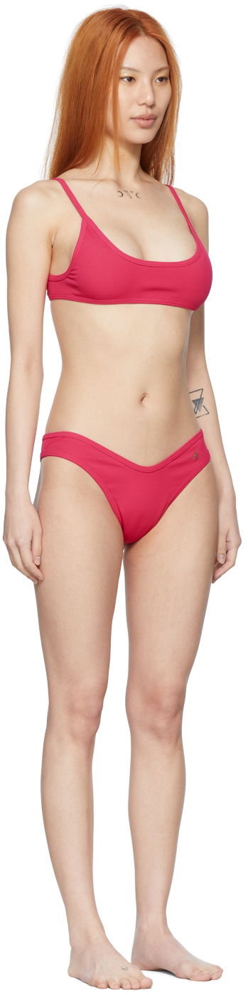 Badetøj The Attico Attico Nylon Bikini Lyserød | 223WBB06 PA16, 1