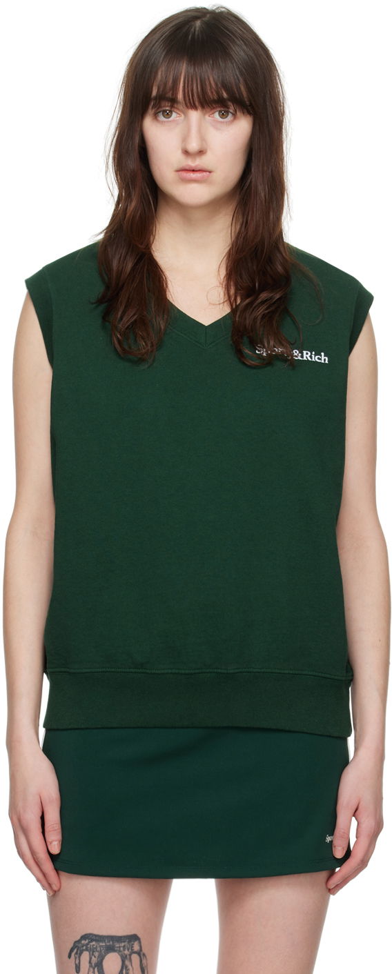 Vest Sporty & Rich Serif Vest Grøn | VNAW2313FO