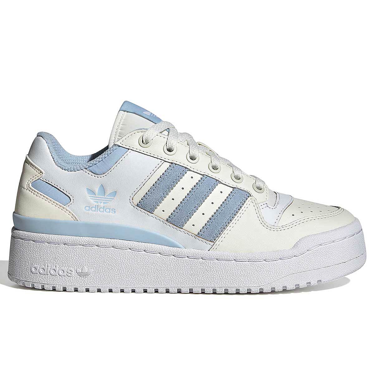 Sneakers og sko adidas Originals adidas FORUM BOLD STRIPES, OWHITE/CLESKY/FTWWHT Hvid | IG0285, 0