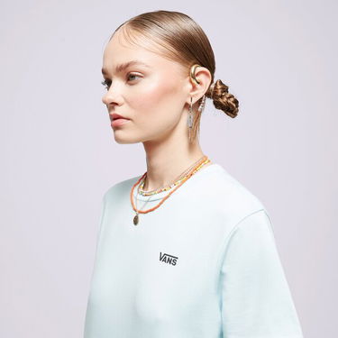 T-shirt Vans Left Chest Logo Tee Em Turkis | VN0A7RSRG5O, 3