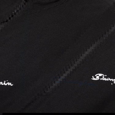 Sweatshirt Champion Fleece Half Zip Top Hoodie Sort | 216695KK001, 1