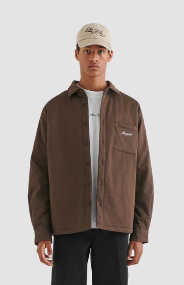 Skjorte AXEL ARIGATO Alpine Padded Shirt Brun | A2207001, 8