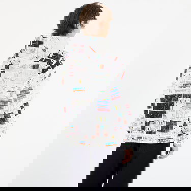 Sweatshirt Pleasures Textbook Hoodie Flerfarvet | P25F023-MULTI, 3