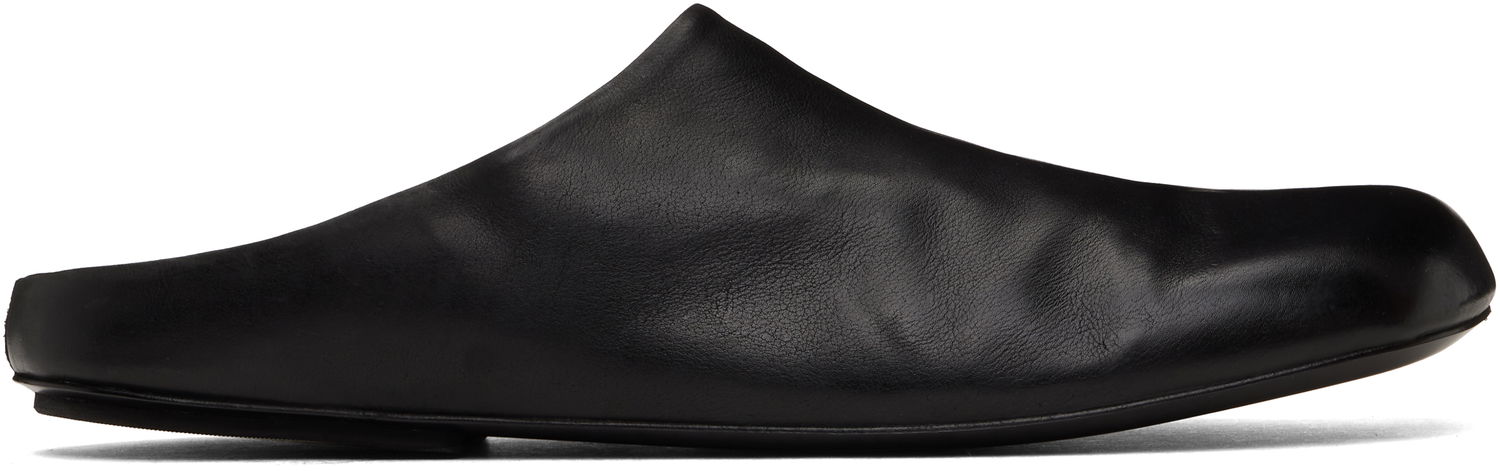 Tøj Marsèll Marsèll Passo Leather Slippers Sort | MM4765 P080666, 0