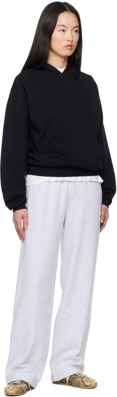 Sweatshirt SKIMS SKIMS Fleece Classic Hoodie Sort | PL-PLO-8365W, 3