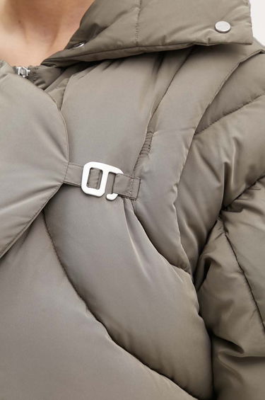 Puffer jakke HELIOT EMIL Oversized Puffer Jacket Grøn | HE.W.02.073.P03.DG23, 10
