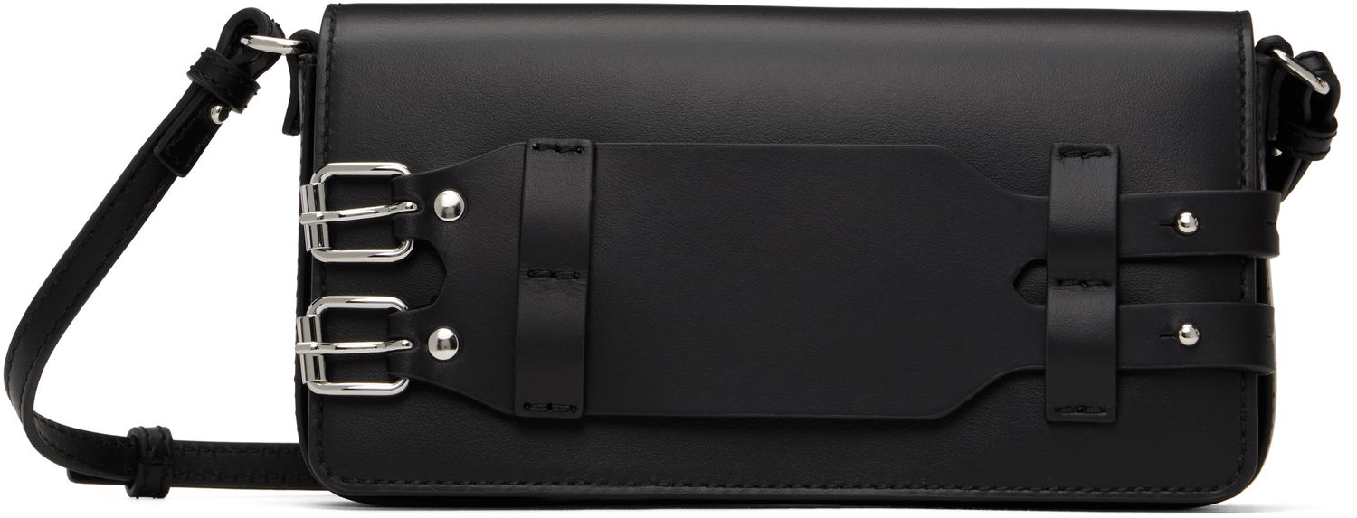 Håndtaske Maison Margiela MM6 Maison Margiela Small Bracelet Bag Sort | SB6WG0018 P8327, 0