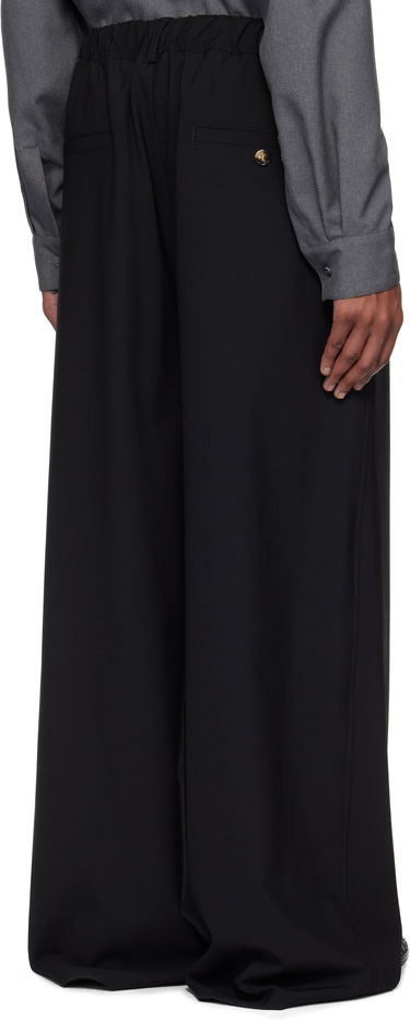 Bukser Marni Marni Wool Wide-Leg Trousers Sort | PUMU0290A1 UTP771, 2