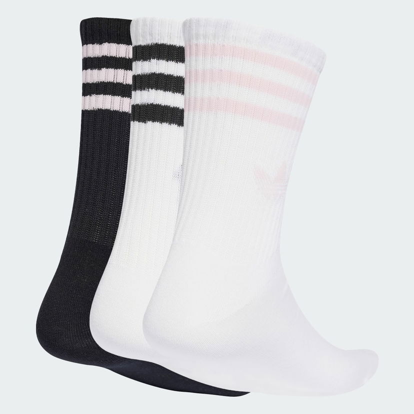 Sokker adidas Performance 3-Stripes Crew Socks - 3 Pairs Hvid | JV7405