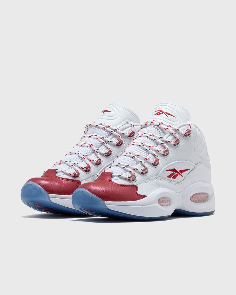 Sneakers og sko Reebok QUESTION MID, white/red Grå | 100074721