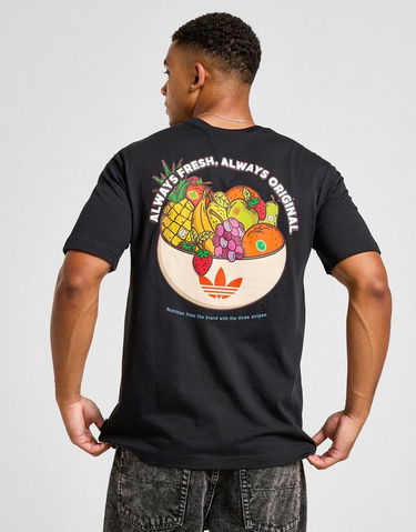 T-shirt adidas Originals adidas Fruit Bowl Graphic T-Shirt Sort | KD6628, 3