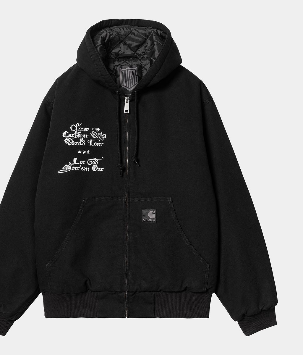 Jakke Carhartt WIP Clipse x Carhartt WIP OG Active Jacket Sort | I035100_5, 0