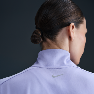 Sweatshirt Nike Swoosh Dri-FIT Running Midlayer 1/2 Zip Lilla | HJ2225-533, 3