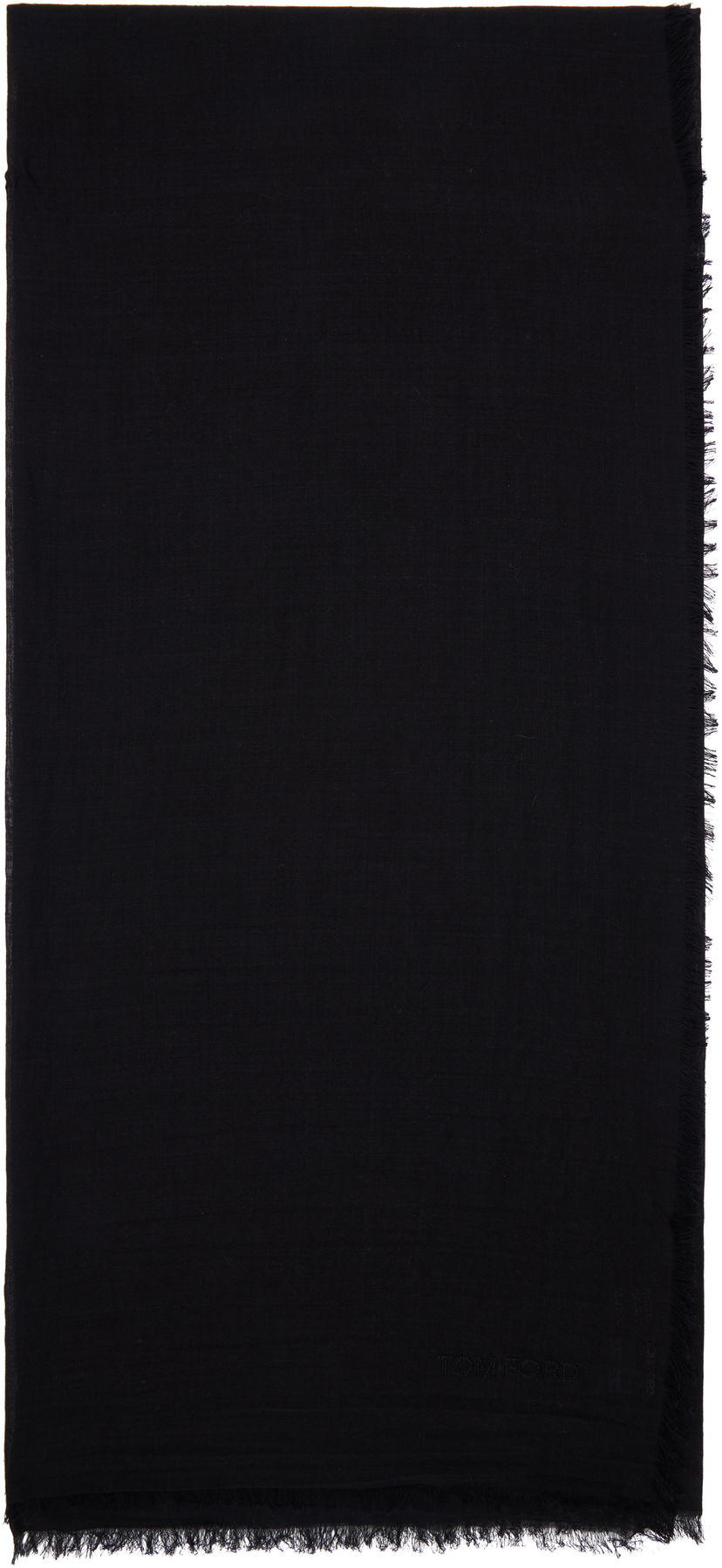 Tørklæde Tom Ford Day Scarf Sort | SSD016-WSS22