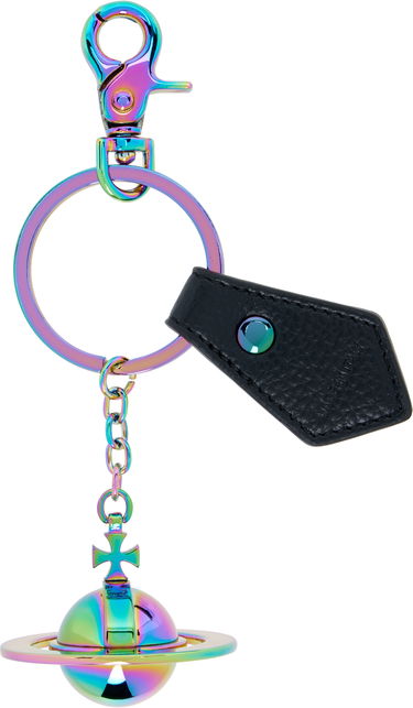 Nøgleringe Vivienne Westwood Vivienne Westwood 3D Orb Keychain Flerfarvet | 8203011JU-OM0014-, 2