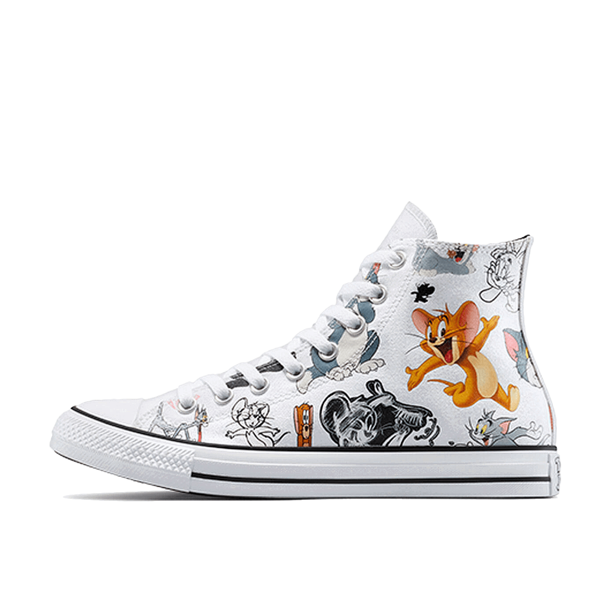 Sneakers og sko Converse Tom and Jerry x Chuck Taylor All Star "White" Hvid | A15112C, 0