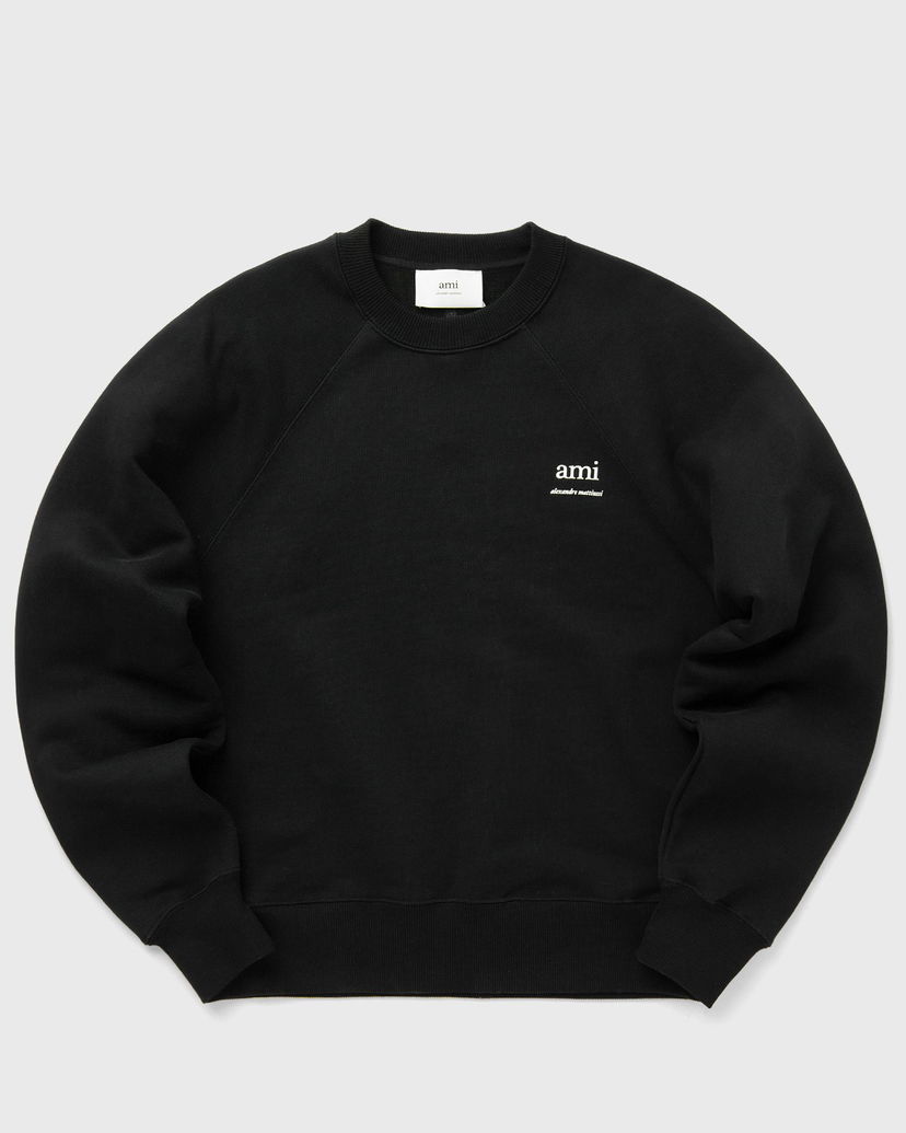 Sweater AMI Paris Crewneck Sort | USW024.747-001