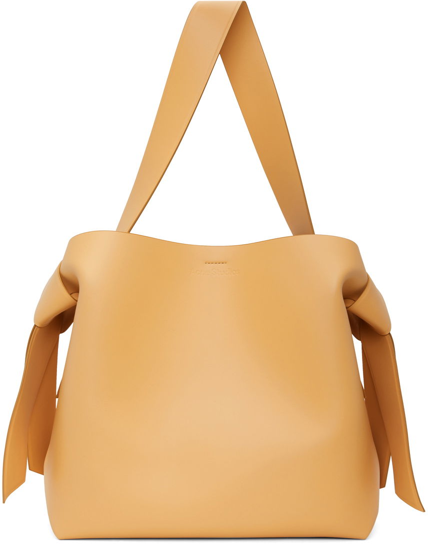 Skuldertaske Acne Studios Midi Musubi Shoulder Bag Beige | A10192-, 0