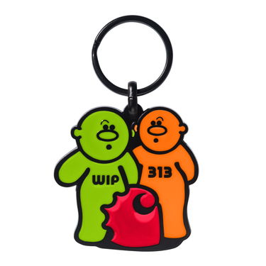 Nøgleringe Carhartt WIP Gummy Keychain Grøn | I033369_18Q_XX, 2