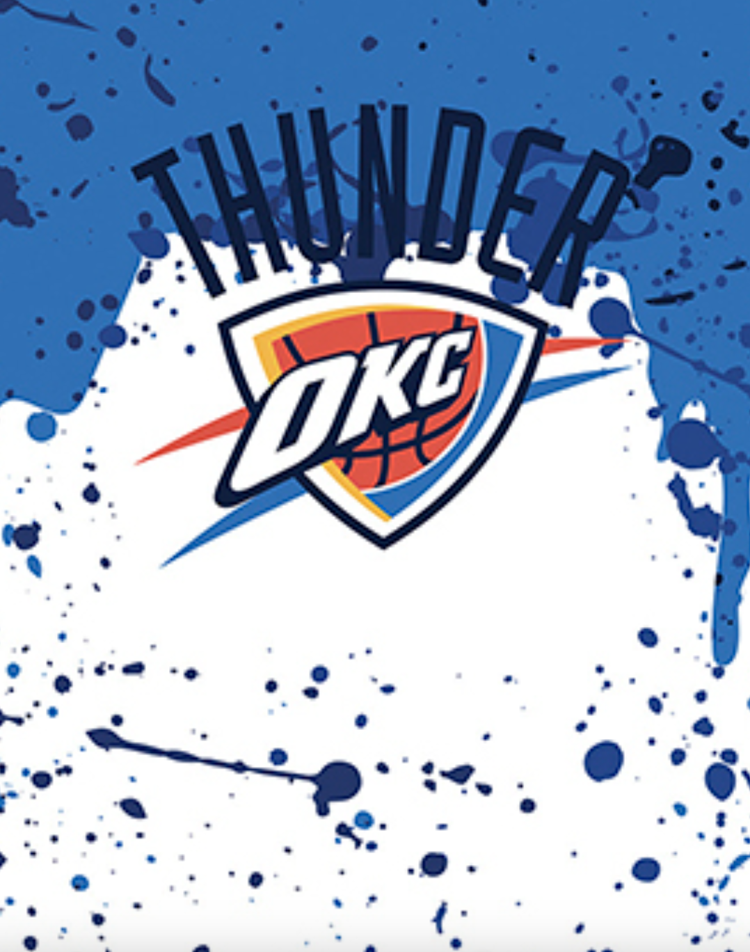 Sportsudstyr Wilson Tennis Oklahoma City Thunder NBA Team Mini Hoop Blå | wtb1302ok, 1
