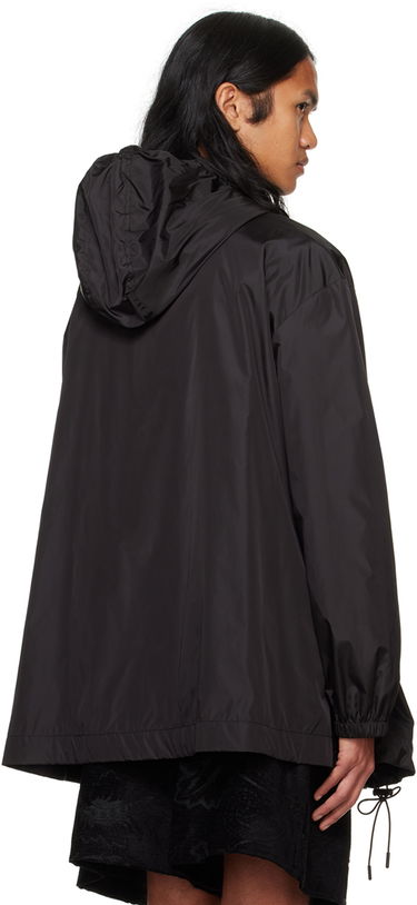 Vindjakke Simone Rocha Simone Rocha Embellished Button Placket Parka Sort | 6105B 1067, 2