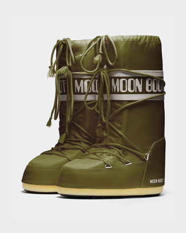 Sneakers og sko Moon Boot Icon Nylon Boot Khaki Brun | 14004400083, 1