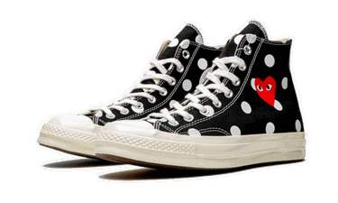 Sneakers og sko Converse Comme des Garçons PLAY x Chuck Taylor All-Star 70s Hi Sort | 157250C, 3