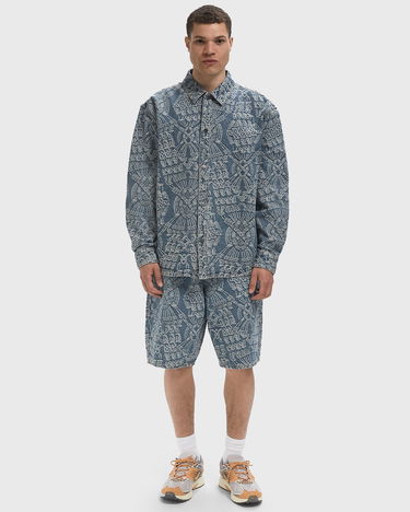 Skjorte DAILY PAPER Macrame Rahul Denim Shirt Blå | 2513092, 2