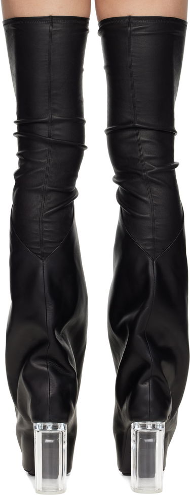 Sokker Rick Owens Rick Owens Hollywood Taco Kiss Tall Boots Sort | RR01E5843 LSLCH0, 1