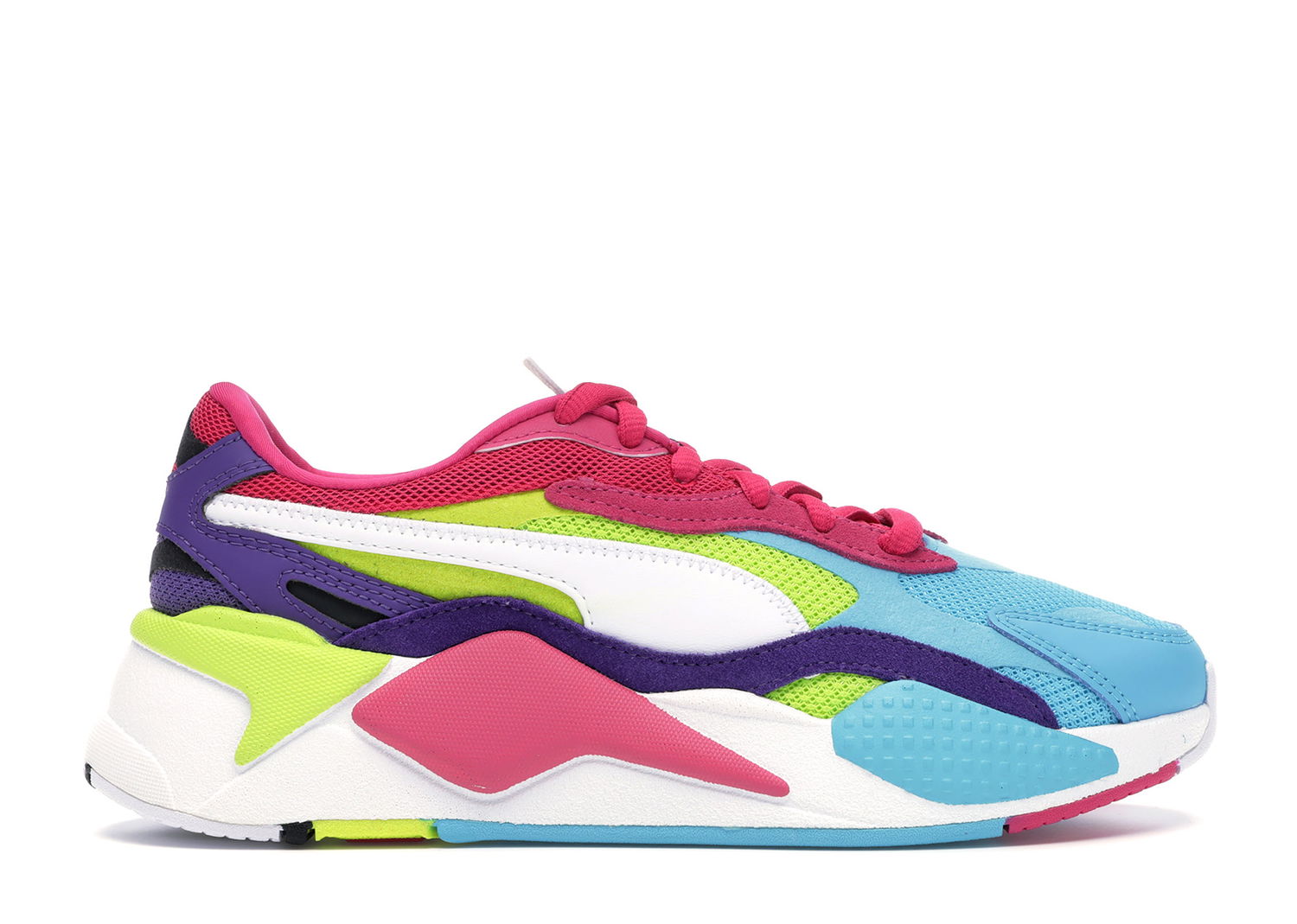 Sneakers og sko Puma RS-X3 Puzzle Beetroot Flerfarvet | 373797-08, 0