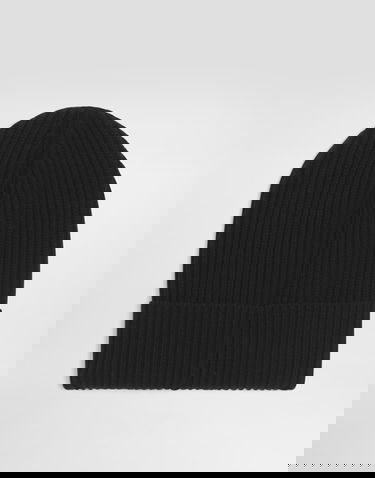 Beanie Dolce & Gabbana Dolce & Gabbana Knitted Wool and Cashmere Beanie Sort | FXQ19TJGME5N0000, 0