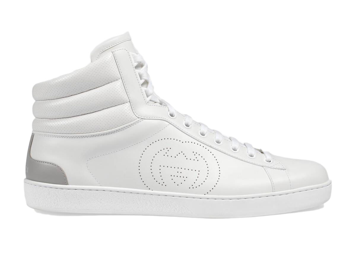 Sneakers og sko Gucci Ace High-Top GG 'White' Hvid | _625672 1XG10 9110, 0