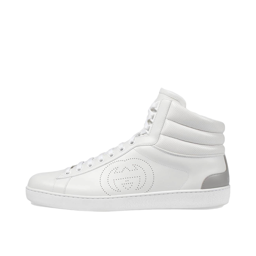 Sneakers og sko Gucci Ace High-Top GG 'White' Hvid | _625672 1XG10 9110