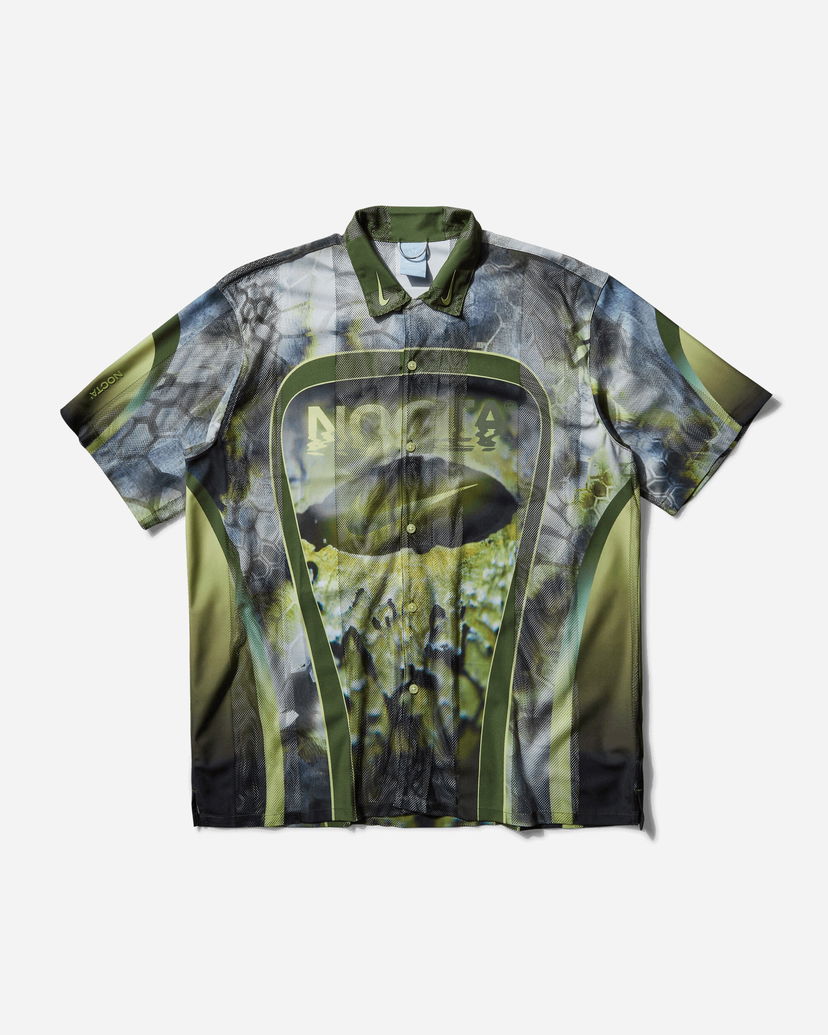 Skjorte Nike Opal Short Sleeve Shirt Grøn | FV1939-378