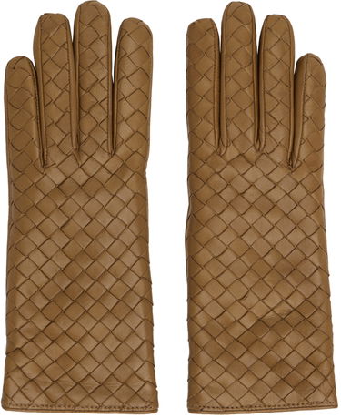Handsker Bottega Veneta Leather Gloves Brun | 730849 V0171, 0