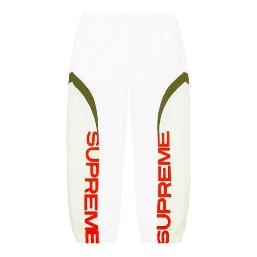 Joggingbukser Supreme Curve Track Pants Hvid | SUP-SS22-083