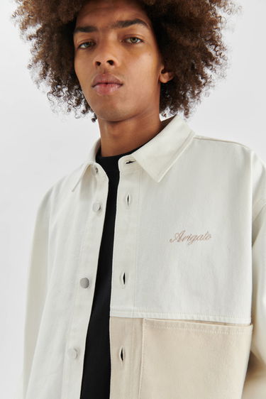 Skjorte AXEL ARIGATO Block Shirt Beige | A2159001, 5