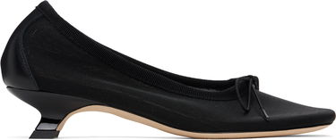 Sneakers og sko Simone Rocha Simone Rocha Mesh Ballerina Kitten Heels Sort | LH15 0804, 0