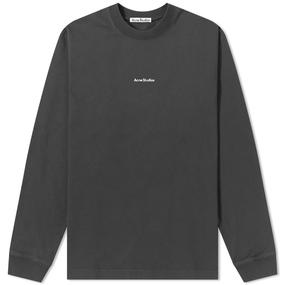 T-shirt Acne Studios Erwin Stamp Tee Grå | BL0279-900, 0