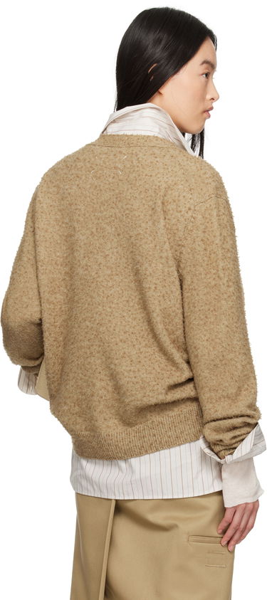 Sweater Maison Margiela Maison Margiela Pilling Cardigan Brun | S50HP0019 M13108, 2