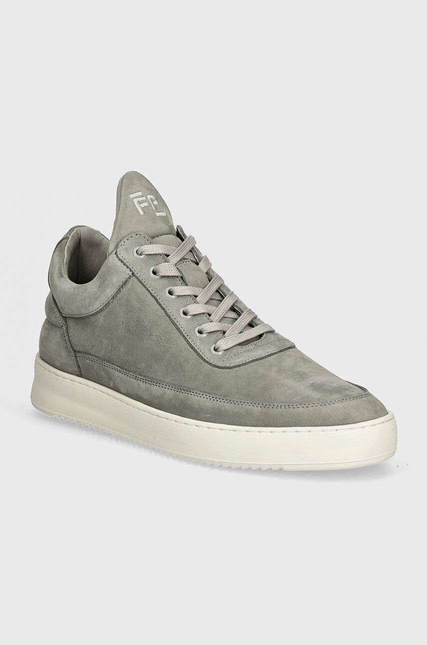Sneakers og sko Filling Pieces Low Top Ripple Nubuck Grå | 10122841878, 0