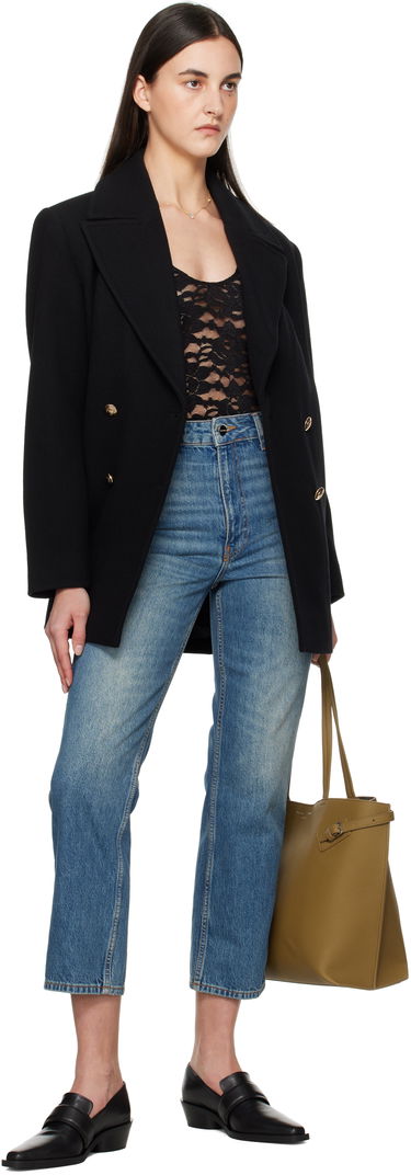 Jeans Anine Bing Anine Bing Vin Straight Leg Jeans Blå | A-06-10394-WHD26, 3