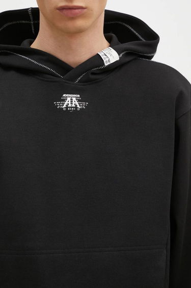 Sweatshirt ADER ERROR Black Smooth Hoodie Sort | BN01SSHD0102, 3