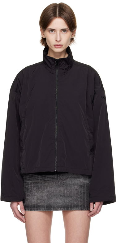Vindjakke Diesel G-Leam Zip-Up Jacket Sort | A16815 0AKAD, 0
